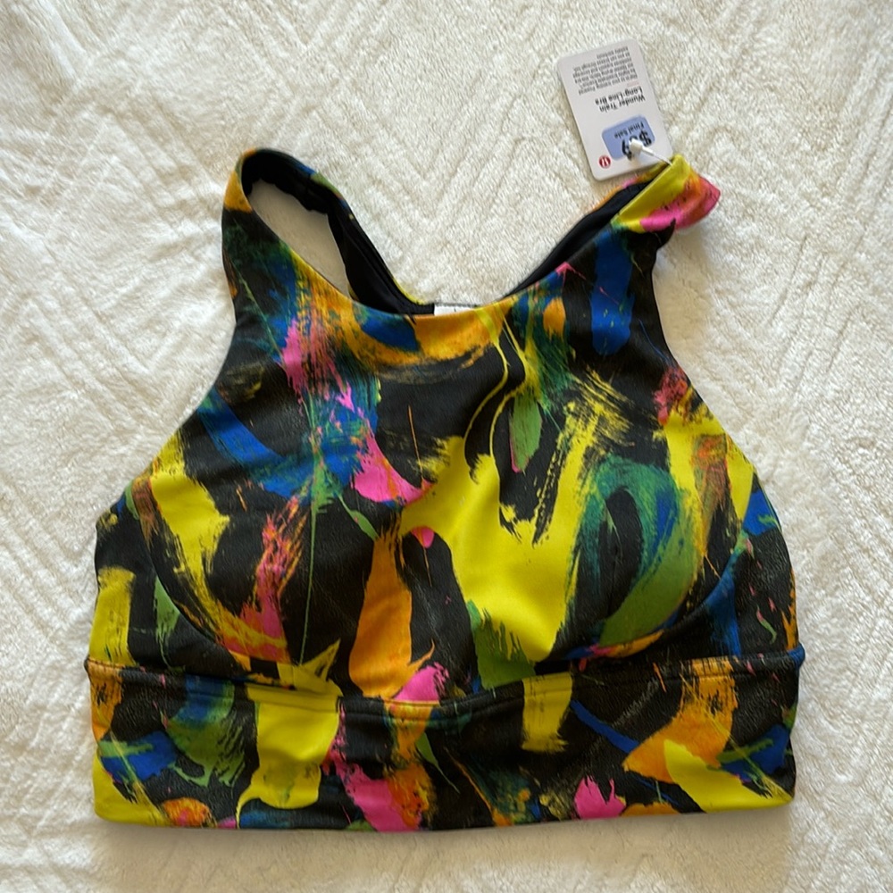 Lululemon Wunder Train Long-Line Bra